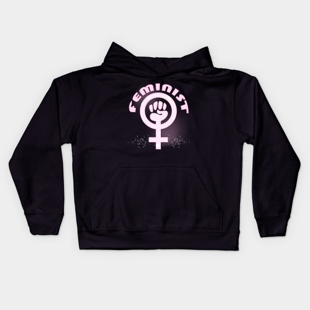 feminist Kids Hoodie by fansterppk